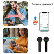 Smart Fingerprint Door Lock – Tuya App, Keypad, & Bluetooth Unlocking