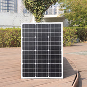 50W Solar Photovoltaic Panel Power Generation System