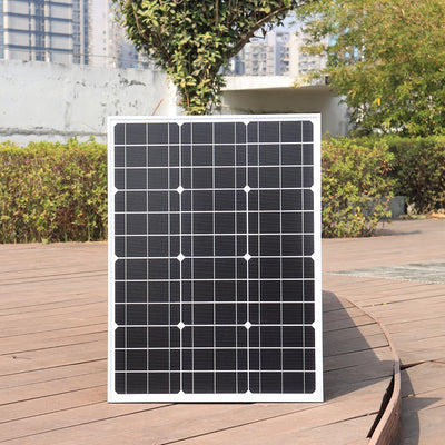 50W Solar Photovoltaic Panel Power Generation System