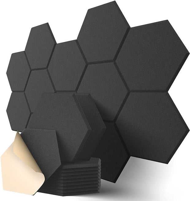 Creative Hexagonal Polyester Fiber Sound Insulation Panels For Interior Decoration
